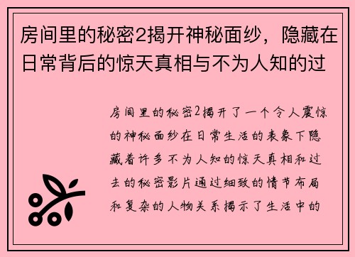 房间里的秘密2揭开神秘面纱，隐藏在日常背后的惊天真相与不为人知的过去
